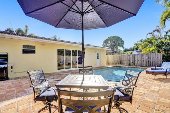 Beautiful 4 Bedrooms/Pool/Walk To Beach Deerfield Beach Buitenkant foto