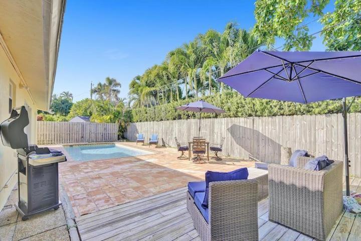 Beautiful 4 Bedrooms/Pool/Walk To Beach Deerfield Beach Buitenkant foto