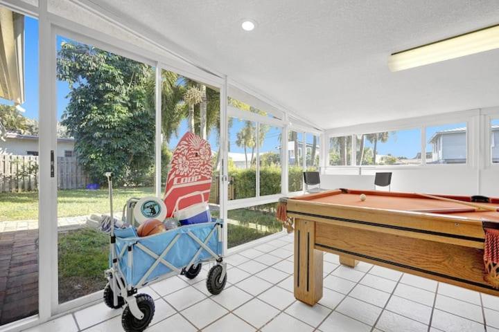 Beautiful 4 Bedrooms/Pool/Walk To Beach Deerfield Beach Buitenkant foto